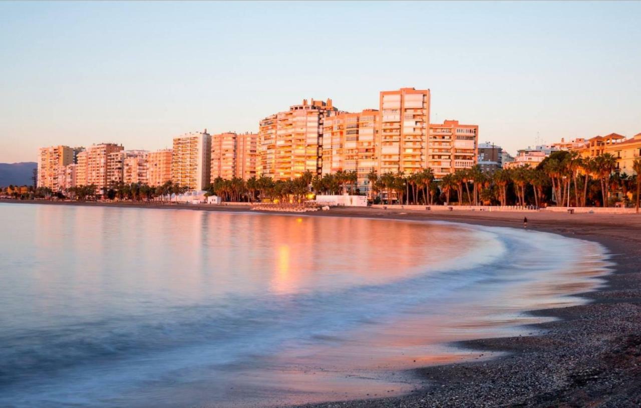 Malagueta Beach Studio Málaga Exterior foto